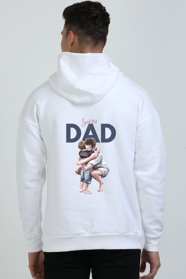 Super Dad Hooded Sweatshirt - Image 2