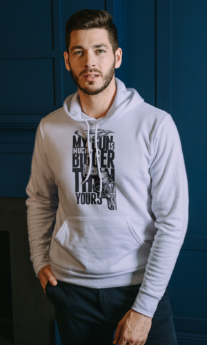 Oversized Hooded Sweatshirt – Lavender