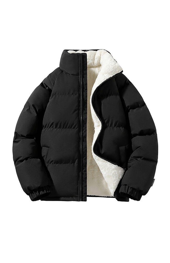 Thickened Plus Size Stand-up Collar Downcotton-padded Jacket Men's Coat