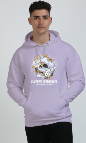 Blossomm Darkness Unisex Hooded Sweatshirt - Lavender