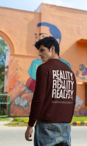 Reality Oversized Sweatshirt