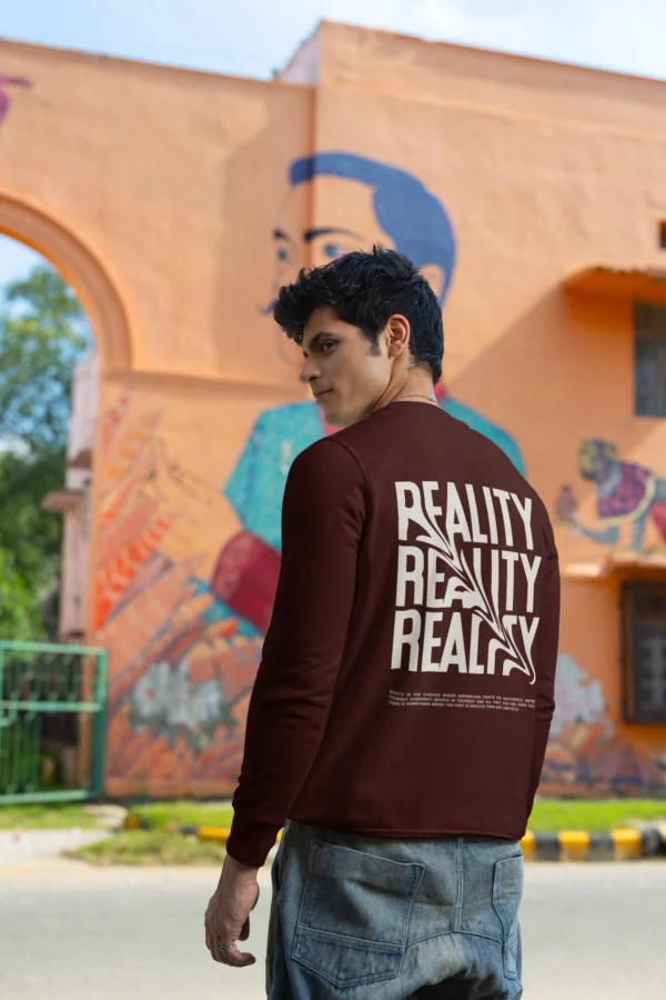 Reality Oversized Sweatshirt